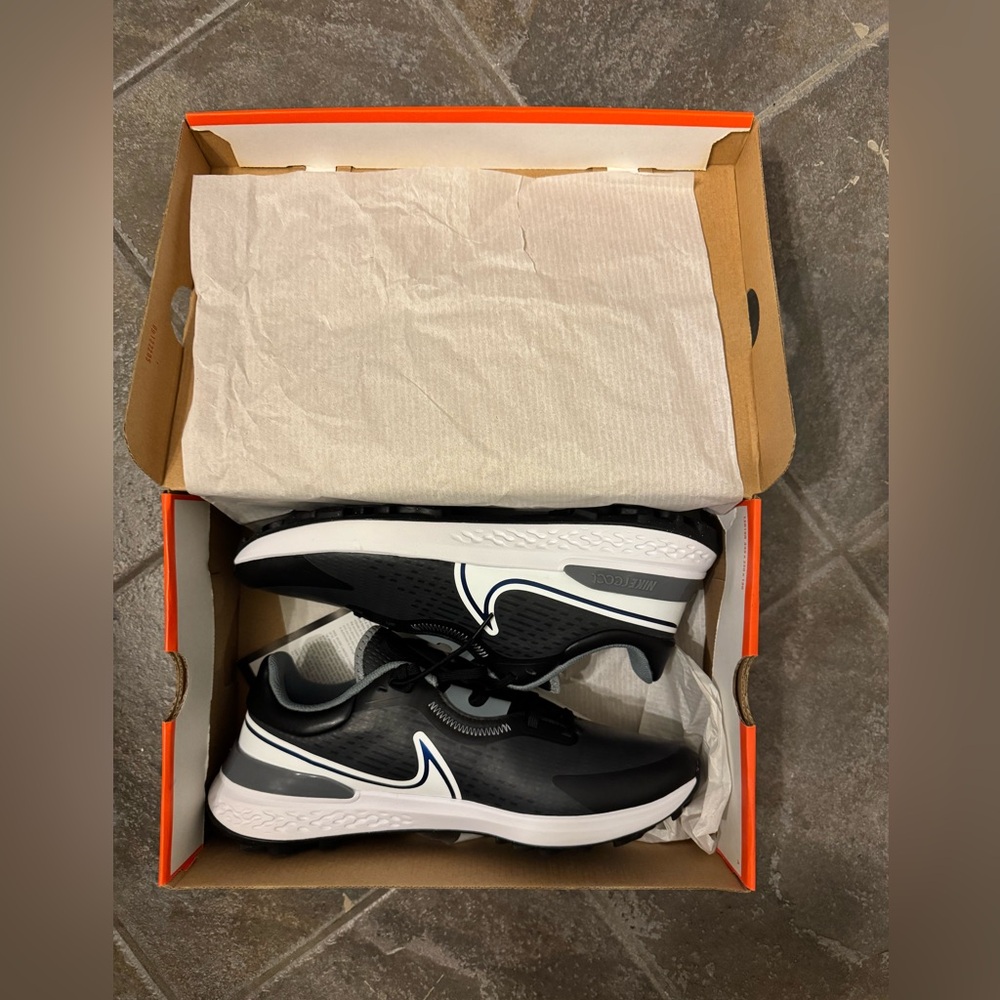 Nike Infinity Pro 2 Golf Wide Fit Shoes "Dark Grey" (DM8449-001)